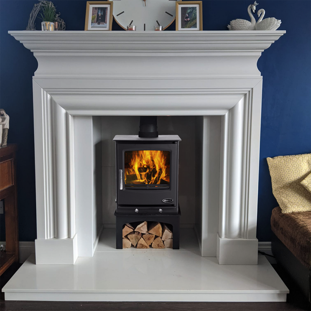 Newport Eco5 kW multi fuel freestanding stove Comfort Line Ireland